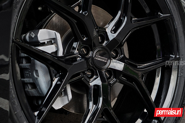 Фото дисков Vossen HF-5 Черный глянец на Hyundai Palisade I