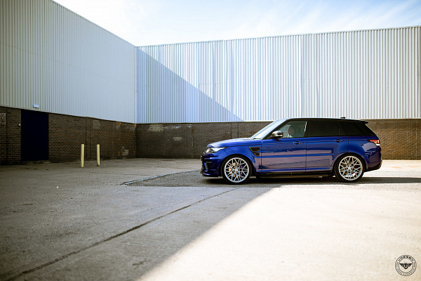 Фото дисков Vossen UV-1 Серебро на Land Rover Range Rover Sport II