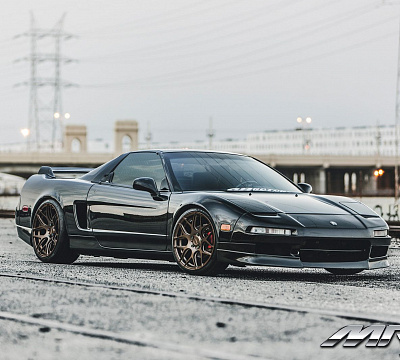 Фото дисков MRR FS01 на Acura NSX I