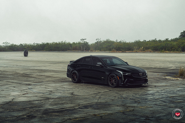 Фото дисков Vossen ML-X2 Сатиновая темная бронза на Cadillac CT4