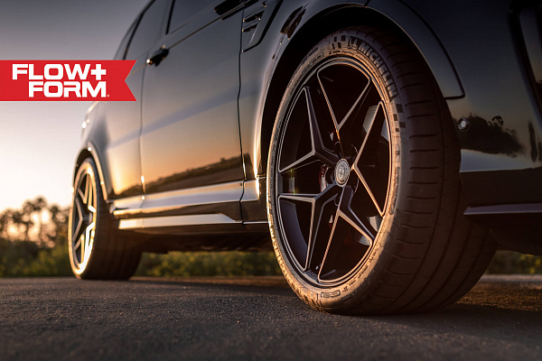 Фото дисков HRE FF11 Черный сатин на Land Rover Range Rover Sport II
