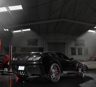 Фото дисков Savini SV40 на Chevrolet Corvette C7
