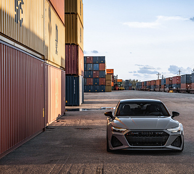 Фото дисков Vossen HF-3 на Audi A/RS 7 (4K)