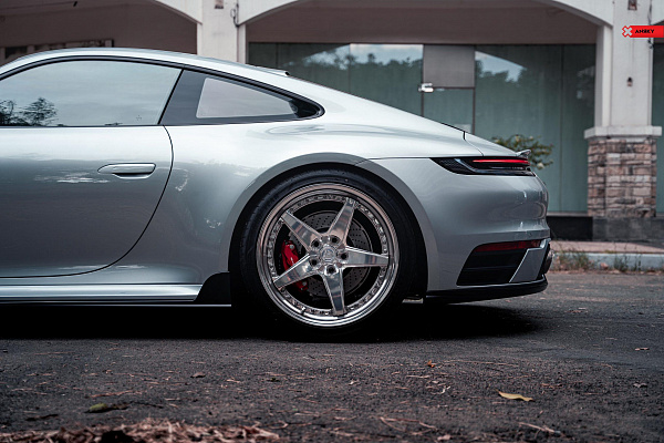 Фото дисков Anrky RS5 Полированный лак на Porsche 911 VIII