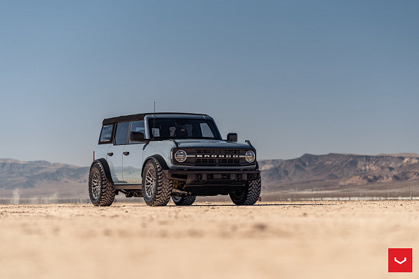 Фото дисков Vossen HF6-3 Матовый графит на Ford Bronco