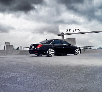 Фото дисков Strasse Wheels S5 Deep Concave на Mercedes-Benz S-Class (W222, C217)