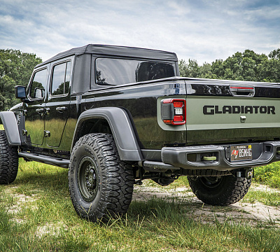 Фото дисков Black Rhino ABRAMS на Jeep Gladiator II (JT)