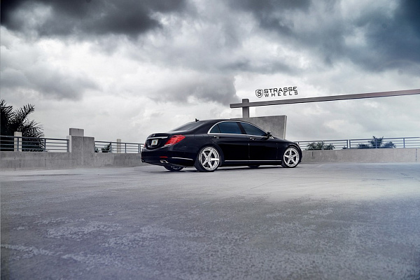 Фото дисков Strasse Wheels S5 Deep Concave Глянцевый лак на Mercedes-Benz S-Class (W222, C217)