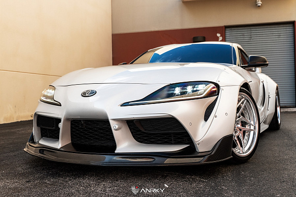 Фото дисков Anrky S3-X3 Полированный лак на Toyota Supra A90