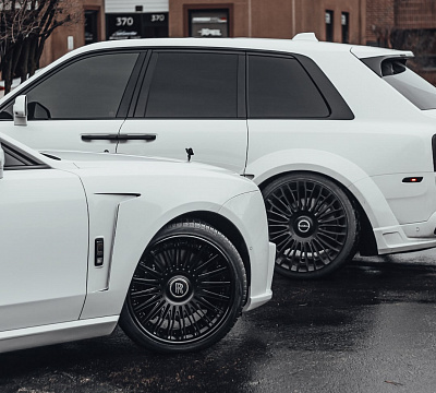 Фото дисков Brixton Forged LX01 на Rolls-Royce Cullinan