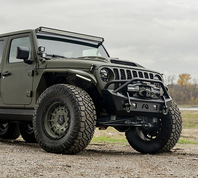 Фото дисков Black Rhino LEGION на Jeep Gladiator II (JT)
