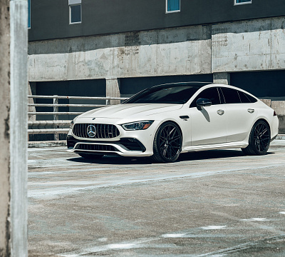 Фото дисков Vossen HF-7 на Mercedes-Benz AMG GT I