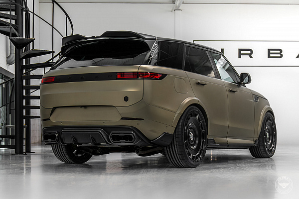 Фото дисков Vossen UV-7 Черный сатин на Land Rover Range Rover Sport III