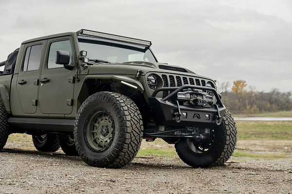 Фото дисков Black Rhino LEGION  на Jeep Gladiator II (JT)