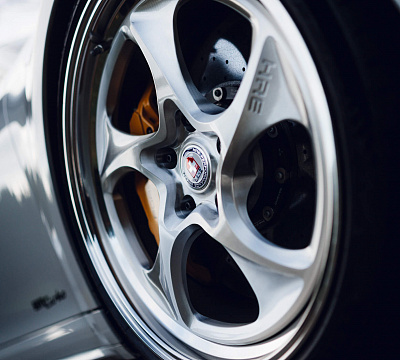 Фото дисков HRE 522 на Porsche 911 VIII