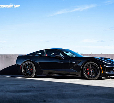 Фото дисков HRE P101 на Chevrolet Corvette C7
