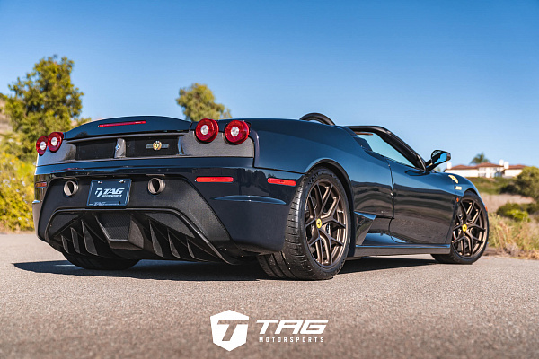 Фото дисков HRE R101 Lightweight Сатиновая бронза на Ferrari F430