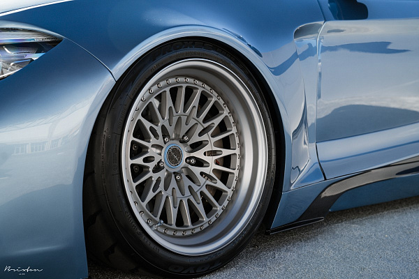 Фото дисков Brixton Forged HS1 Сатиновый лак на BMW 2/M2 (F22/F87)