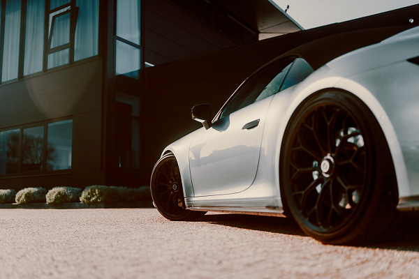 Фото дисков Brixton Forged CM6-RS Черный сатин на Porsche 911 VIII