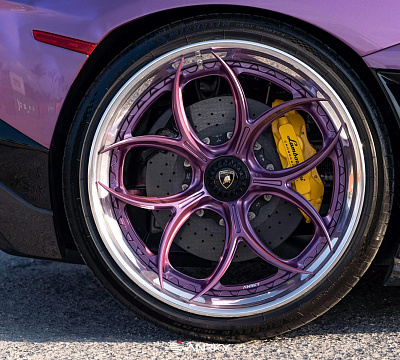 Фото дисков Anrky S3-X0 на Lamborghini Aventador