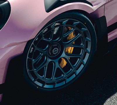Фото дисков Brixton Forged TR08 AERO1 на Porsche 911 VIII