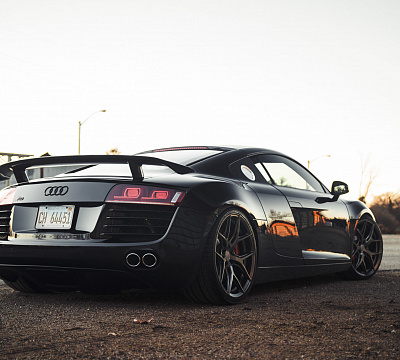 Фото дисков Vossen HF-5 на Audi R8 (Typ 42)