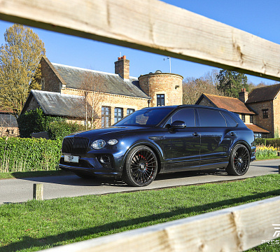 Фото дисков Vossen HF-8 на Bentley Bentayga