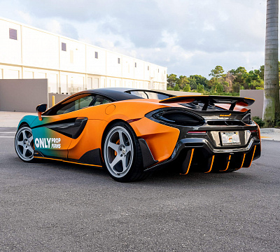Фото дисков HRE 305 GT на McLaren 600