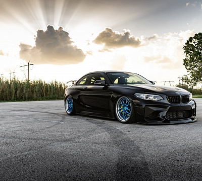Фото дисков Anrky RS2 на BMW 2/M2 (F22/F87)