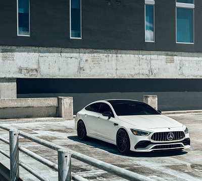 Фото дисков Vossen HF-7 на Mercedes-Benz AMG GT I