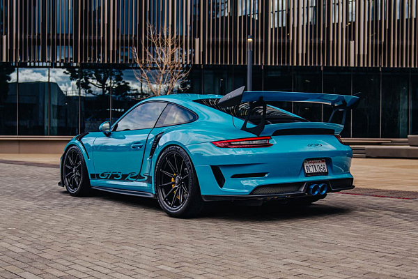 Фото дисков Brixton Forged R11-R Черный сатин на Porsche 911 VII