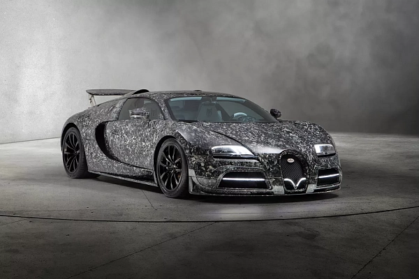 Фото дисков Mansory 4C+ Черный сатин на Bugatti Veyron