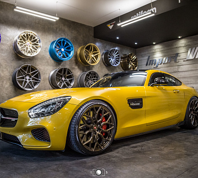 Фото дисков Vossen S17-01 на Mercedes-Benz AMG GT I