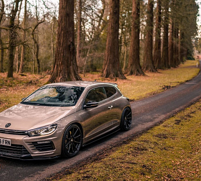 Фото дисков Bola CSR на Volkswagen Scirocco III