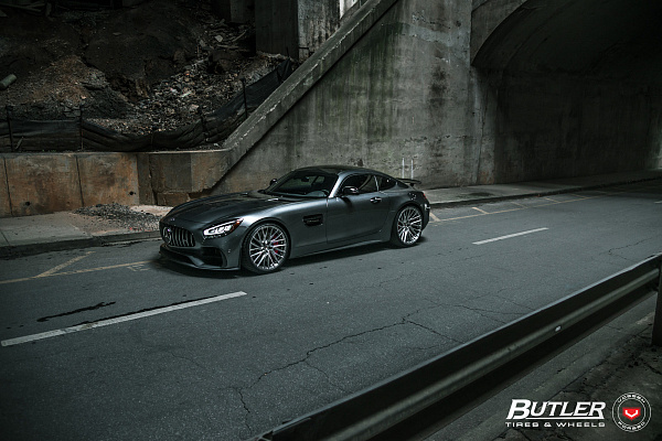 Фото дисков Vossen EVO-6T Глянцевый лак на Mercedes-Benz AMG GT I