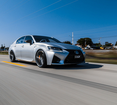 Фото дисков Vossen VFS-10 на Lexus GS IV