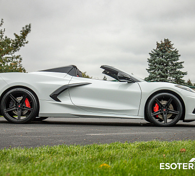 Фото дисков Vossen M-X5 на Chevrolet Corvette C8