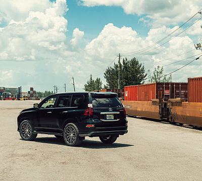 Фото дисков Vossen HF6-3 на Lexus GX II