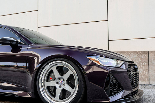 Фото дисков HRE 305 Серебро на Audi A/RS 6 (C8)