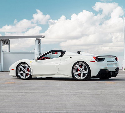 Фото дисков Anrky AN35 на Ferrari 488