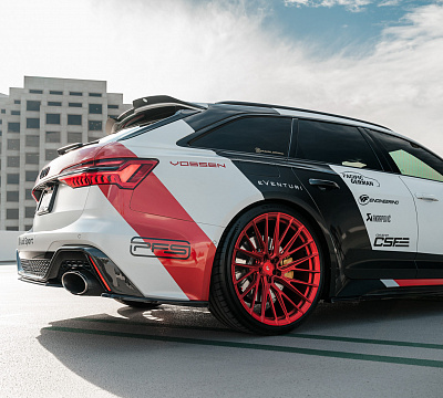 Фото дисков Vossen EVO-6TR на Audi A/RS 6 (C8)