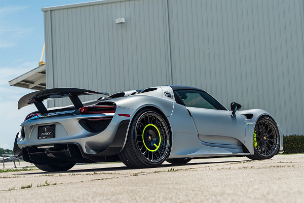 Фото дисков Anrky AN20 Aerosport Глянцевый темный лак на Porsche 918 Spyder