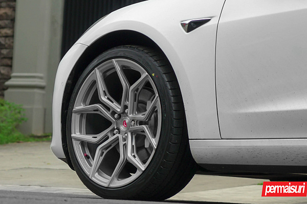 Фото дисков Vossen EVO-3R Глянцевый тонированный лак на Tesla Model 3
