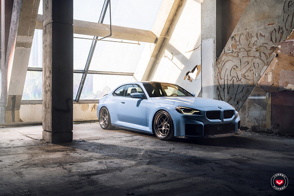 Фото дисков Vossen GEN-02 (3-piece) Сатиновый тонированный лак на BMW 2/M2 (G42/G87)