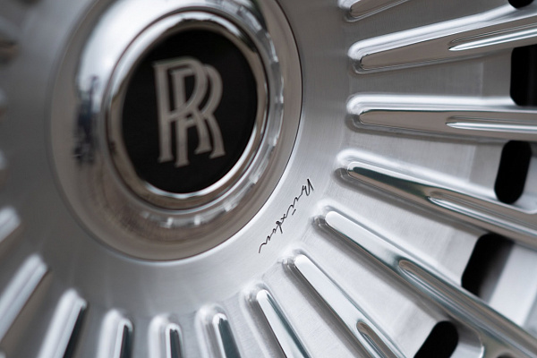 Фото дисков Brixton Forged LX07 Алмазная проточка на Rolls-Royce Wraith