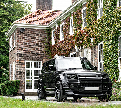 Фото дисков Kahn Type 52 RS на Land Rover Defender II
