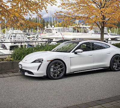 Фото дисков Vossen HF-5 на Porsche Taycan I
