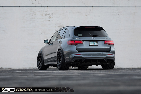 Фото дисков BC Forged HCS02 Черный матовый на Mercedes-Benz GLC (X253, C253)