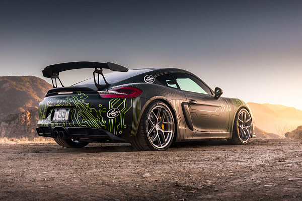 Фото дисков HRE R101 Lightweight Глянцевый тонированный лак на Porsche Cayman II