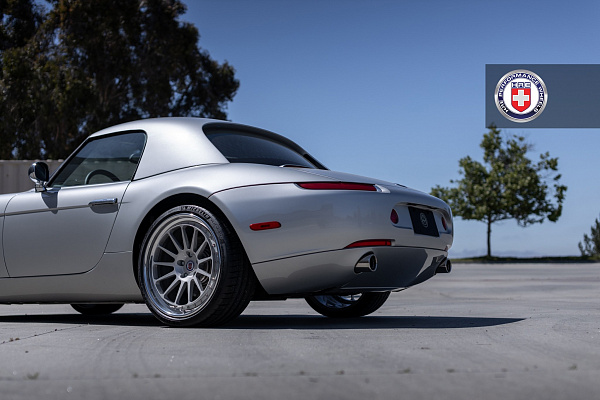 Фото дисков HRE 303 Серебро на BMW Z8